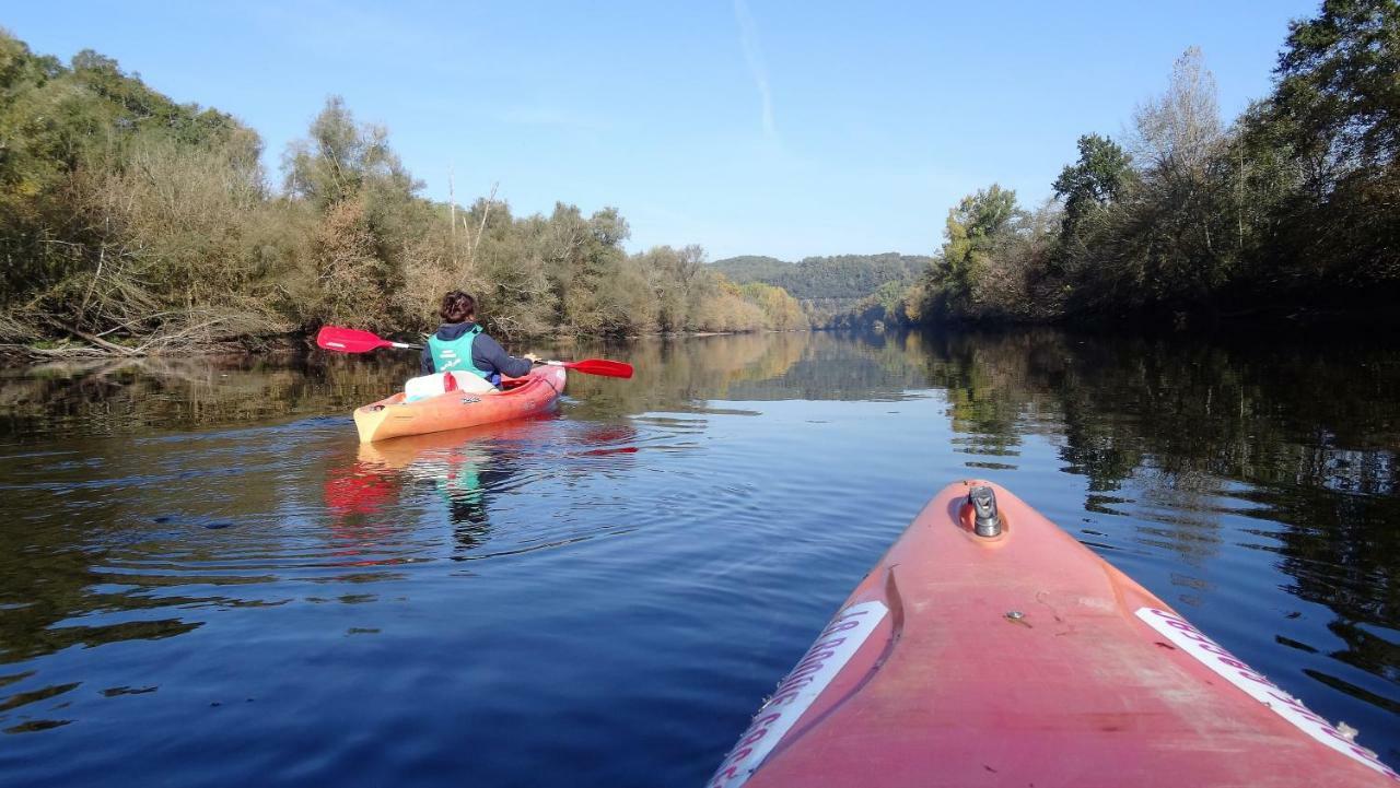 La CHAMBRE du SABOTIER - Baignade, canoë, piste cyclable à proximité Castelnaud-la-Chapelle Extérieur photo