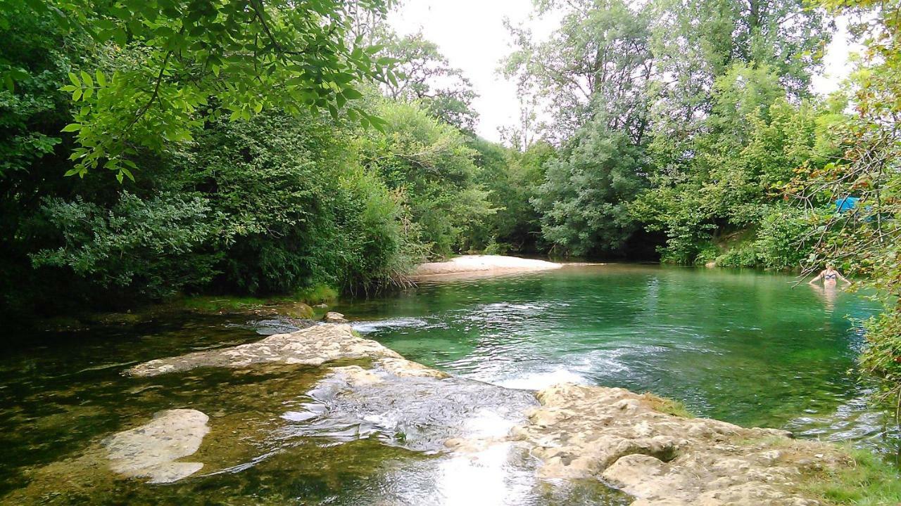 La CHAMBRE du SABOTIER - Baignade, canoë, piste cyclable à proximité Castelnaud-la-Chapelle Extérieur photo