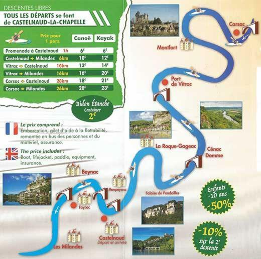 La CHAMBRE du SABOTIER - Baignade, canoë, piste cyclable à proximité Castelnaud-la-Chapelle Extérieur photo